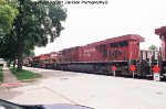 Sequence shot #2--CPKC freight with eight engines!!!!